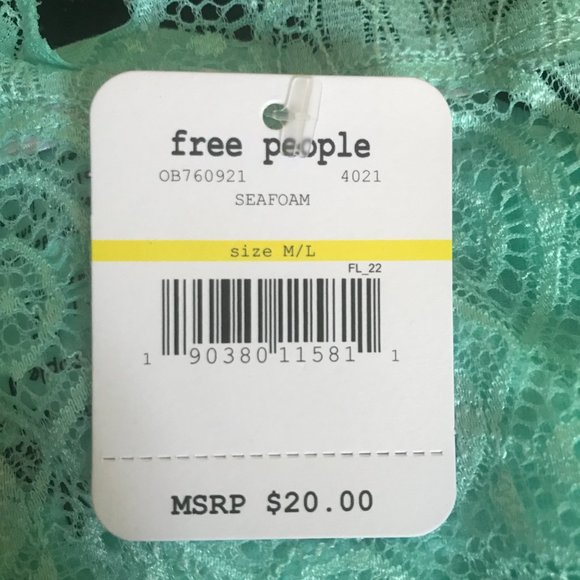 Free People Seamless And Lace Reversible Bandeau - Picture 8 of 8